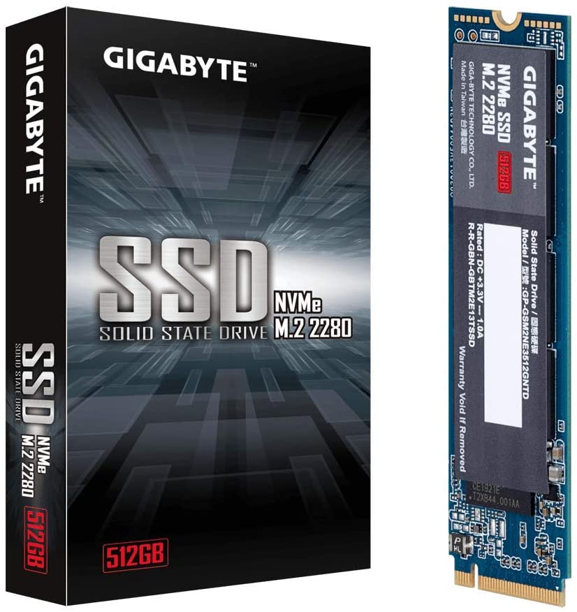 GIGABYTE M.2 PCIe SSD 512