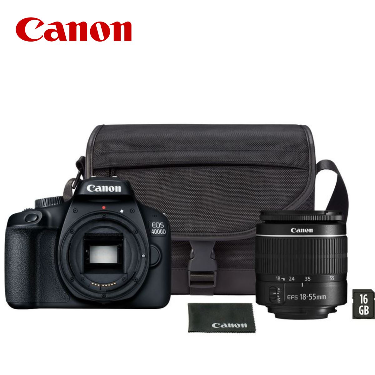 CANON DSLR fotoaparat EOS 4000D