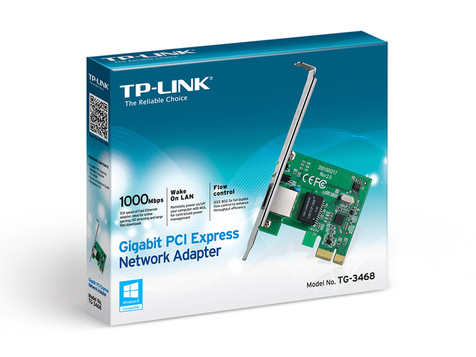 TP-Link TG-3468 Gigabit PCI-EGigabit PCI