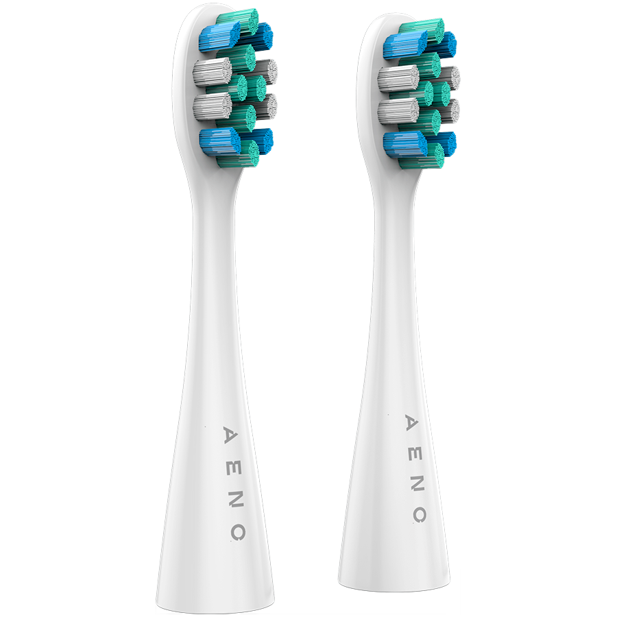 AENO Replacement toothbrush heads, White,