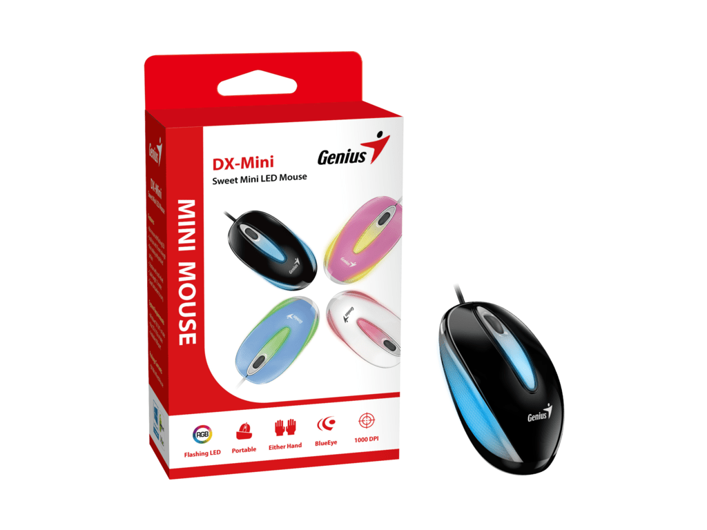 Genius miš DX-Mini USB LED
