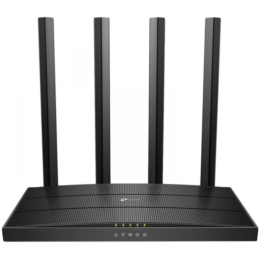 TP-Link AC1900 802.11ac Wave2 3×3 MIMO Wi-Fi Router, 1300Mbps at 5GHz + 600Mbps at 2.4GHz, 5 Gigabit Ports,4 antennas, Beamforming,Smart Connect,IPTV, Access Point Mode, IPv6 Ready,Tether App,Cloud support