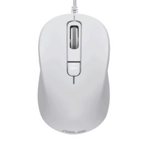 Miš ASUS MU101C Wired Blue Ray, žični, tih, bijeli