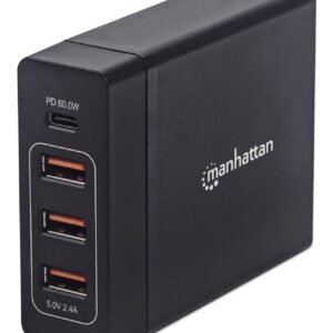 DOCKING MANHATTAN 4/1 3 USB A  1 USB C PORT 72W