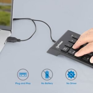 Tastatura numerička MANHATTN žična