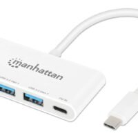 DOCKING MANHATTAN USB Type-C, 3.2, 3 Port USB 3.0