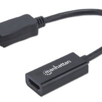 Adapter MANHATTAN, DisplayPort, DP-Male/HDMI-Fem