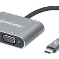 Adapter MANHATTANUSB-C to HDMI & VGA 4-in-1