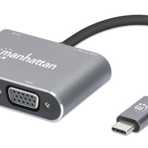 Adapter MANHATTANUSB-C to HDMI & VGA 4-in-1
