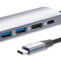 DOCKING MANHATTAN USB-C PD 6-in-1 4K
