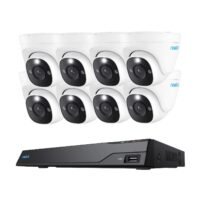 Reolink NVR snimač+ 8x kamera NVS16-12MD8 4K, 12MP, 16 kanalni NVR, 4TB HDD, 8x kamera