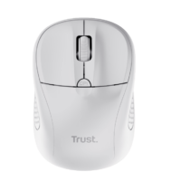 Trust Primo wireless miš,bijeli, 1000-1600 dpi, optički, 4 tipke, USB, 6 m wls range