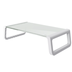Trust Monta stand za monitor,kaljeno staklo, 50x20 cm,bijeli