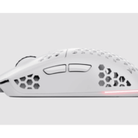 Trust GXT928 Helox RGB gamingmiš, ultra lagan, 6400 dpi,žičani, bijeli
