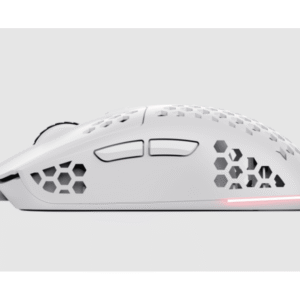 Trust GXT928 Helox RGB gamingmiš, ultra lagan, 6400 dpi,žičani, bijeli