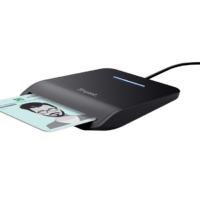 Trust čitač kartica, usb-C