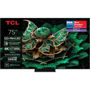 TCL 50"C7K 4K QD-Mini LED TV144Hz Google TV; Game Master;Audio BANG & OLUFSEN; HDR Premium;