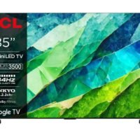 TCL 85''C855 4K 144HZ QD-MiniLED TV s Google TV-omGame Master Pro 3.0