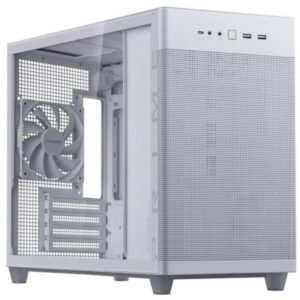 ASUS Prime AP201 Case TG WhiteMicroATX,tool-free side panelsTempered Glass