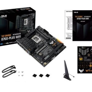 ASUS TUF GAMING B760-PLUS WIFI Intel B760;LGA 1700,4xDDR5 HDMI,DP;RAID;2.5Gb LAN;Wi-Fi 6E;ATX