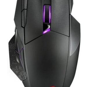 ASUS ROG SPATHA X gaming miš,12 programabilnih tipki, 6 ROGmikro prekidača, 19000 dpi, wireless