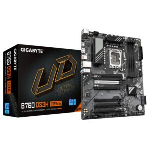 Gigabyte MB B760 DS3H GEN5 LGA1700; 4xDDR5;2xM.2, 4xSATA 6xUSB; HDMI, DP; ATX