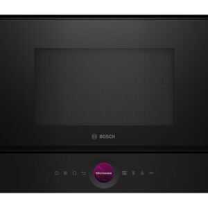 BOSCH mikrovalna Serie 8| CRNA, 900W, Autopilot 7, 21L, Desno otvaranje, GB