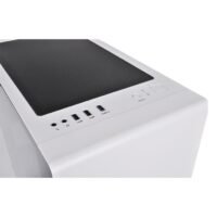 Thermaltake S100 White Micro Micro case, tempered glass, 1x 120mm fan