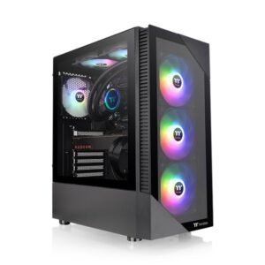 Thermaltake View 200 TG ARGB Mid tower, Tempered glass, 3x 120mm ARGB Lite fan
