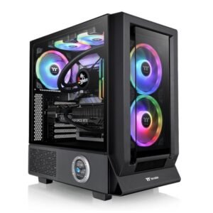 Thermaltake Ceres 350 MX Mid Mid Tower Case, ATX, Black, 2x 140mm ARGB fans, 1x 140mm fan