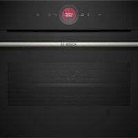 BOSCH Kompaktna pećnica CRNASerie 8|,PIROLIZA,AirFry,A+,47L, Assitant  glasovnim naredbama