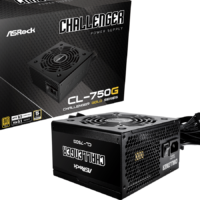 ASROCK PSU 750W Gold Challenge80PLUS, 120mm fan, ATX 3.1PCIe 5.1