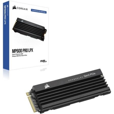 Corsair SSD 1TB M.2. MP600 PRO LPX, 7,100/6,800MB/s,Heatsink7,100/6,800MB/s, PS5 compatible
