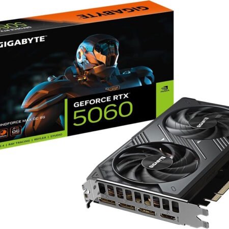 Gigabyte 5060 Windforce MAX OC 8GB GDDR7, 128-bit, 3x DP, 1x HDMI