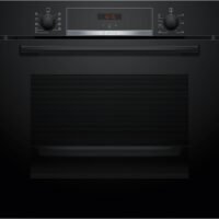 BOSCH pećnica  Serie 4| CRNA, A+, 3D, 71L,7 programa, Old Model HBA513BB1