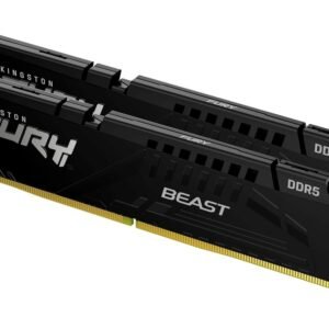 Kingston 64GB 6000MHz DDR5Fury Beast (2x32GB), CL30,XMP, EXPO, 2RX8, 288-pin 16Gbit
