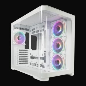 LC-Power Case Gaming 8001WPro-Storm Light, Midi towerBTF, ATX, Micro-ATX, Mini-ITX