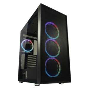 LC-Power Case Gaming 802B 4x 120mm RGB fans Black_Wanderer_X - ATX gaming case