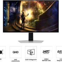 Samsung 27" Odyssey G61SD monQHD 2560x1440, 240Hz, OLED0.03ms, 250cd, 2xHDMI, DP, 2xUSB