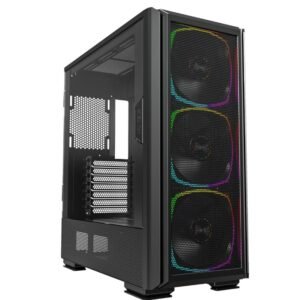 Montech Sky Two GX Black TG, E-ATX, Mid-Tower 3x 140mm ARGB Fans