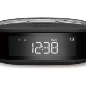 Philips TAR3505/12 budilnikFM; DAB+; Dvostruki alarm;Izlazna snaga (RMS) 1W;