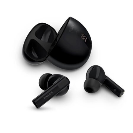 BF Philips TAT2520BK/00 bežičnBlokiranje buke; 2 AI mikrofonDo 20 sati reprodukcije; zastita IPX4