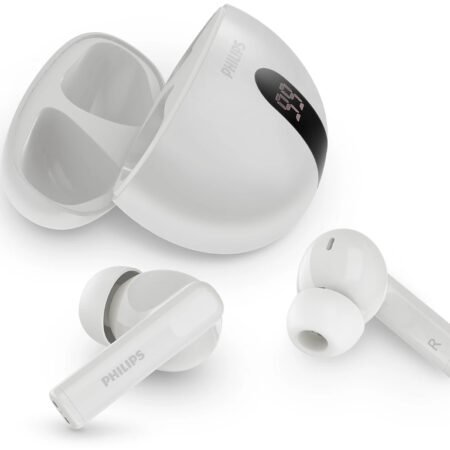 BF Philips TAT2520WT/00 bežičnBlokiranje buke; 2 AI mikrofonDo 20 sati reprodukcije; zastita IPX4