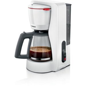 BOSCH  aparat za kafu TKA2M111 My Moment, Bijela, 1.4l,1200WStakleni vrč za 10/15 šoljica kafe