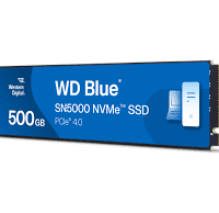 WD SSD 500GB Blue SN5000M.2 2280;PCIe Gen4;5000/4000 MB/s
