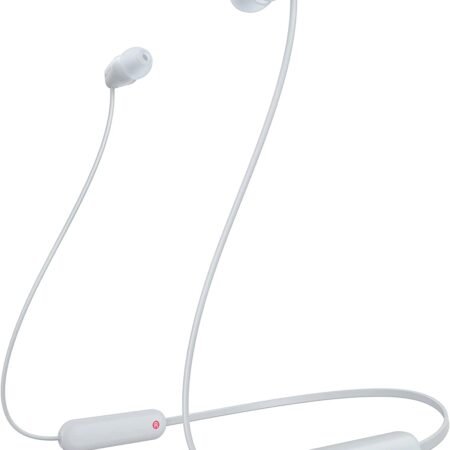 Sony slusalice WIC100, bijelein-Ear; Bluetooth; sa mikrofon