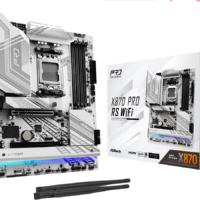 ASROCK MB X870 PRO RS WIFIAMD X870, 4xDDR5, 3xM.24xSATA, WIFI7, USB4, RAID, ATX, 2.5G LAN