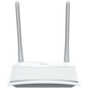 Router TP-Link TL-WR820N, 2,4GHz Wireless N 300Mbps, 2 x 10/100Mbps LAN Ports, 1 x 10/100Mbps WAN Port, Fixed Omni Directional Antenna 2 x 5dBi