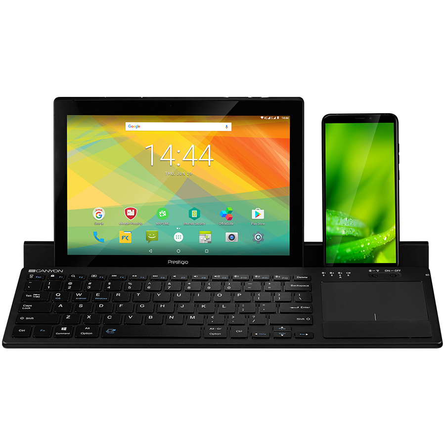 CANYON keyboard HBTK7 EN Touch Wireless Black - Slika 3
