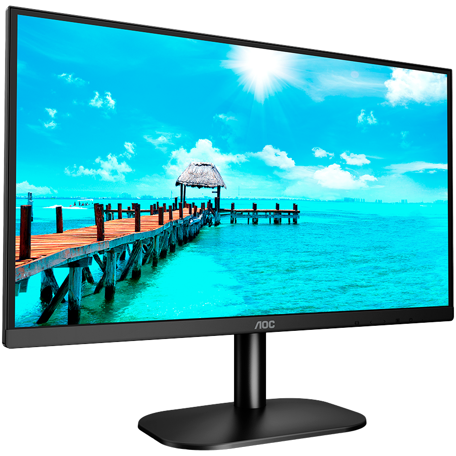 AOC Monitor LED 22B2H/EU, VA, 54.6 cm (21.5"), 1920 x 1080 pixels, HDMI, 3000:1, 75Hz, 8 Bit, sRGB 98%, Full HD, LED, 4 ms, Black - Slika 3